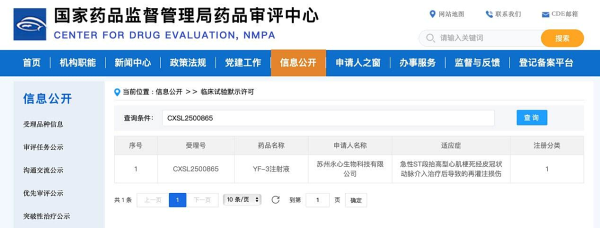浙江省配资公司 破解心梗治疗困境！河大新药YF-3获准临床试验